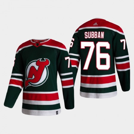 New Jersey Devils Trikot P.K. Subban 76 2020-21 Reverse Retro Authentic - Herren